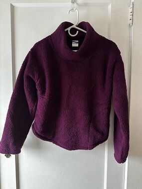 Serra Plush Turtleneck Sweater - Plum NWOT